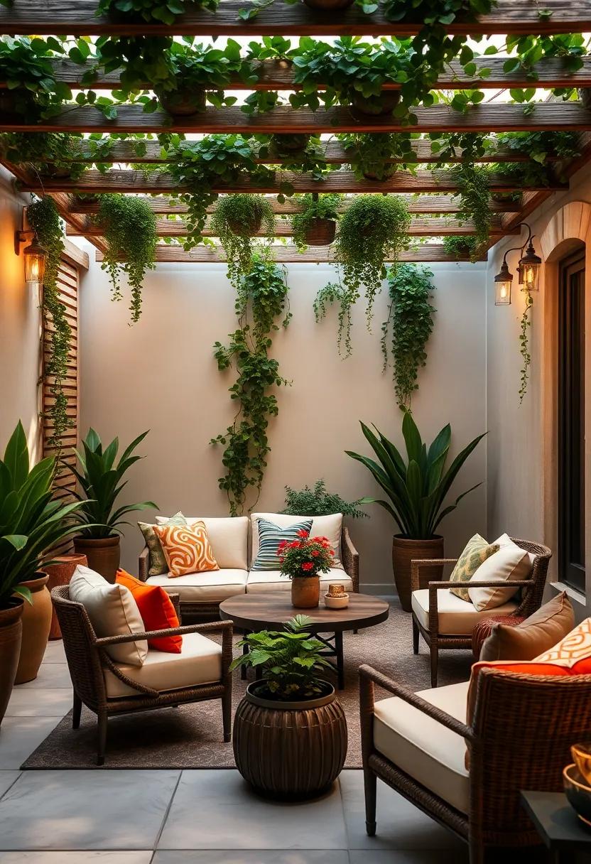 Marvel at the creativity of ⁢a pallet ⁢wood trellis, featuring a mix of‍ climbing herbs that are ⁤both visually appealing ‌and beneficial⁤ for your‍ culinary pursuits