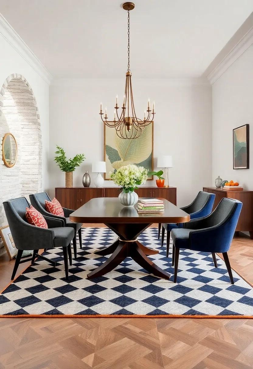 Checkerboard Classic: The timeless appeal of a ​checkerboard⁣ pattern brings a sense ‌of whimsical ‌sophistication, ⁢perfect ‍for traditional or modern settings alike