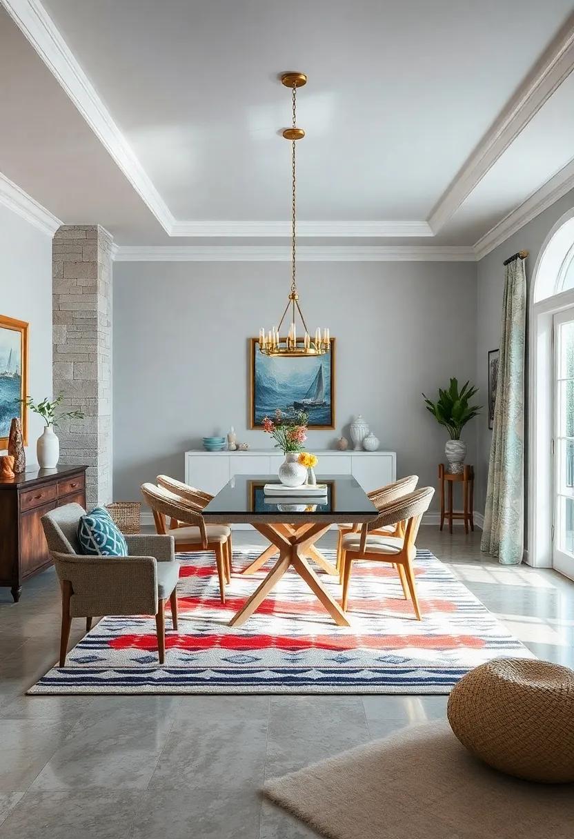 Nautical Nuance: Stripes and sea-inspired motifs⁣ provide​ a fresh, airy vibe reminiscent of ocean breezes, ⁢enhancing a coastal-themed dining ‌space