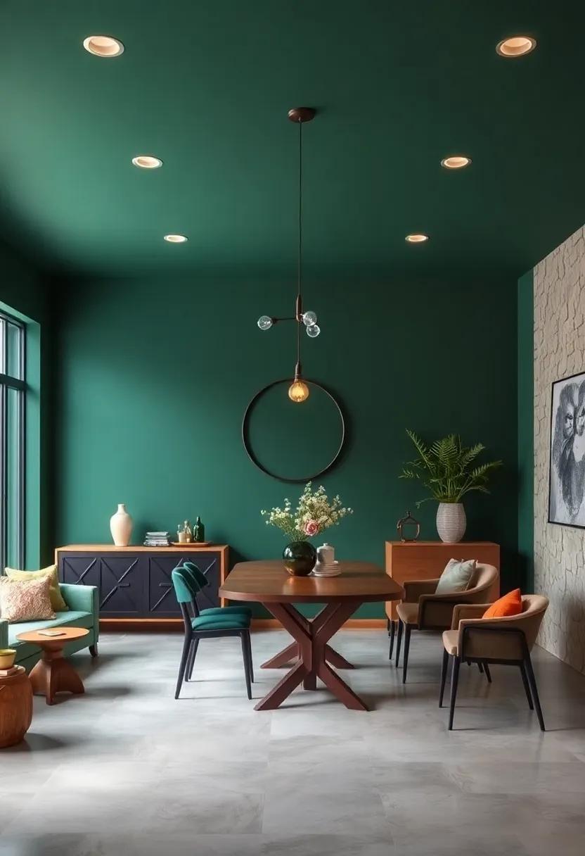 Forest Green: This deep, saturated color⁢ brings a slice of the outdoors in, ⁢creating a rich and inviting ambiance
