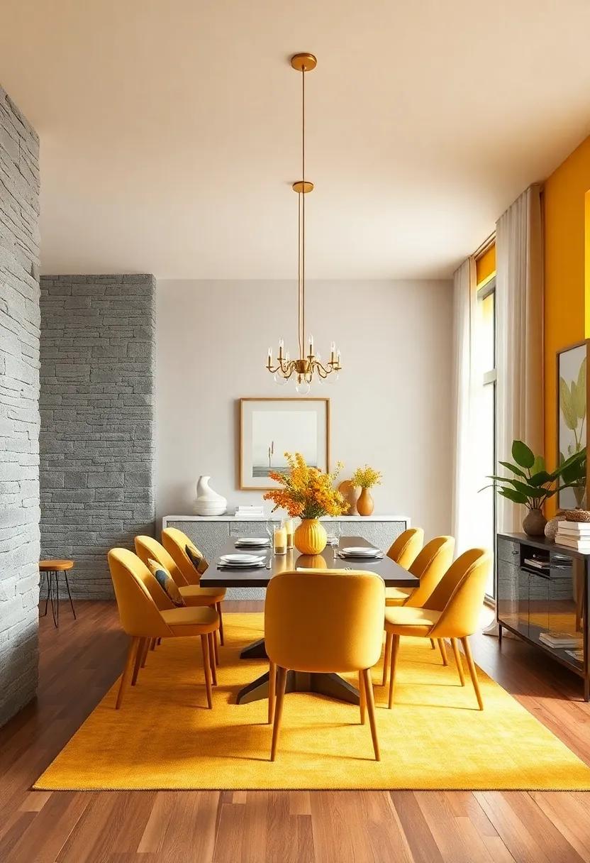 Golden Yellow: ⁣Bright and ⁣cheerful, this ⁣sunny shade⁣ can ‌uplift ‍the‌ mood of any meal, encouraging conversation and ⁤laughter