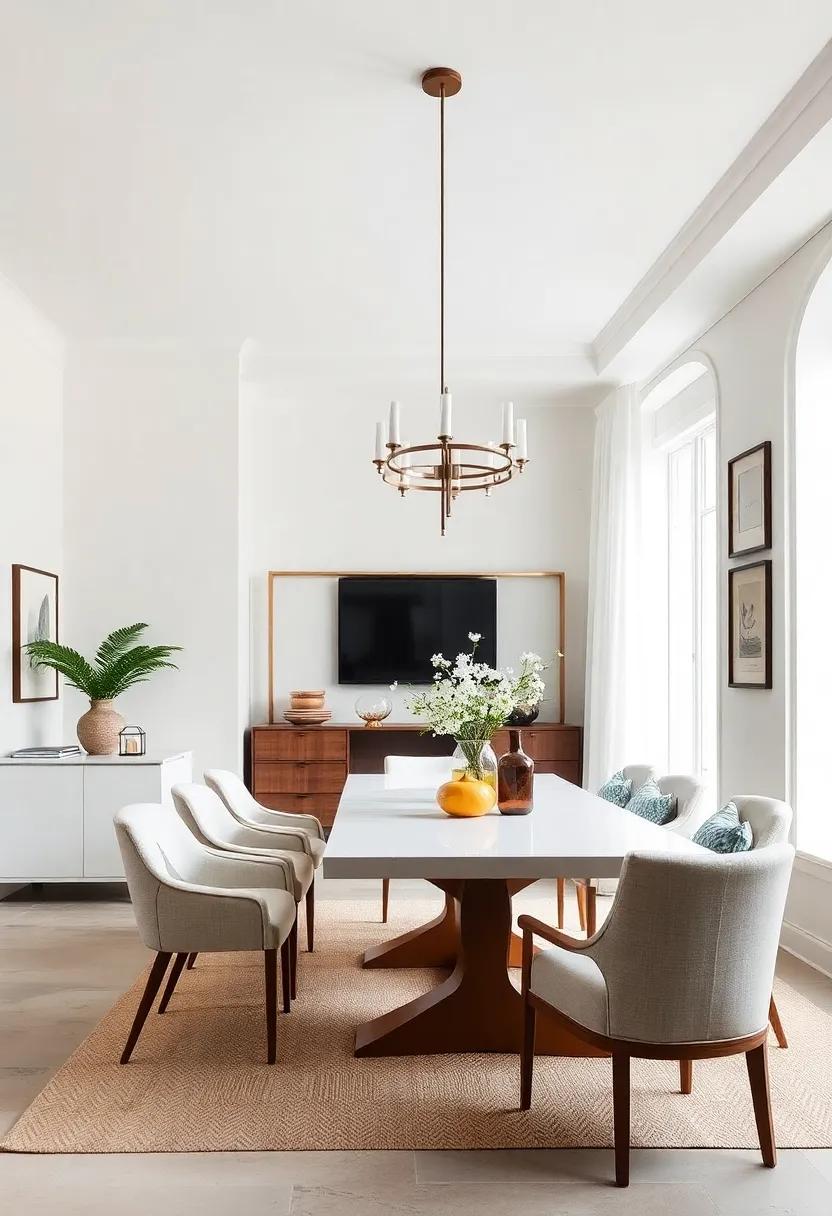 Crisp White: ⁤Timeless and classic, a bright white can open up the space and create a clean canvas ‌for colorful dining accessories