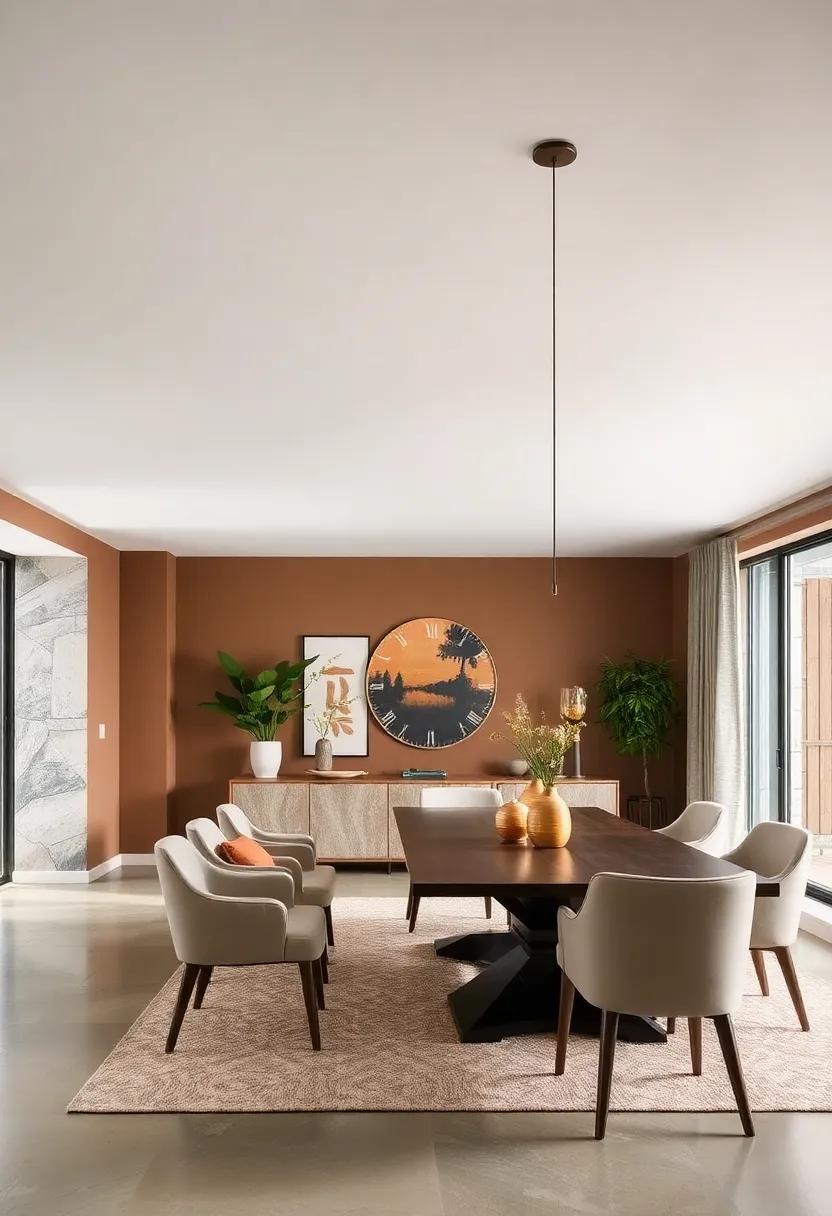Almond Brown: A warm⁤ and ⁣inviting neutral that adds depth and a feeling of⁣ comfort ⁣in your dining area