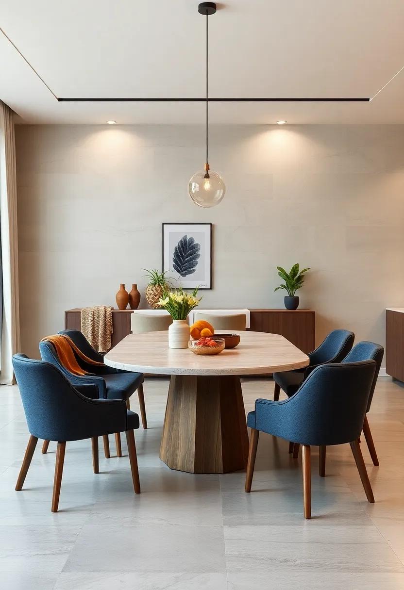 The High-Tech hub: A dining table integrated with ‍wireless ⁤charging⁤ ports ‌and hidden⁢ storage for tech accessories, keeping your dining space clutter-free