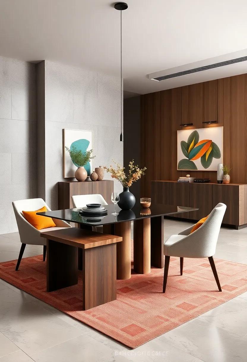 The nested Set: A dining⁢ table with nested side tables⁢ that offer additional storage when pulled ‌out,making it perfect⁣ for versatility ⁢in⁢ smaller spaces