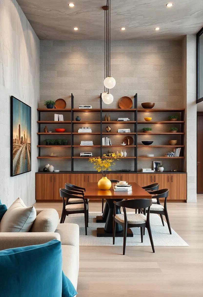 Open Concept Flow: create⁢ an illusion of spaciousness by​ maintaining open shelving, allowing easy‌ sightlines and a cohesive flow with adjoining‍ living spaces