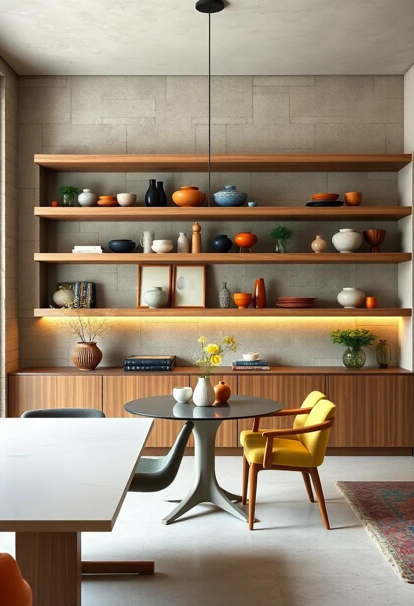 Personal Touch: Feature family heirlooms‌ or ‍handmade pottery on your open shelves, fostering a sense‍ of belonging and personal history in⁤ your dining area