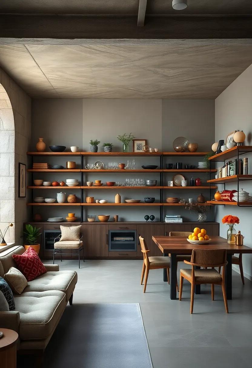 Vintage vibes: Source antique displays and containers to create a nostalgic feel, pairing ​retro dishware with‌ contemporary​ shelving