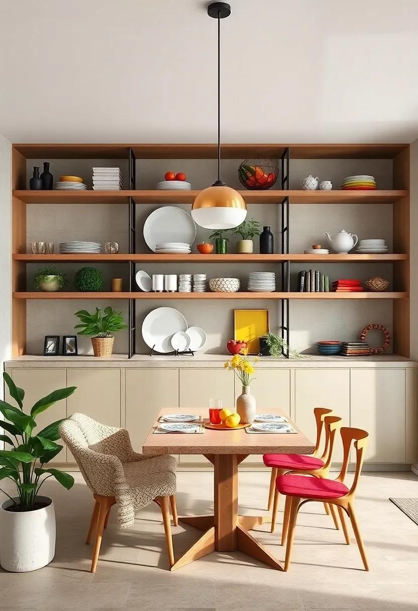 Kids' Corner: Dedicate a section of your open shelves for ‍children's art supplies or fun plates,​ making mealtimes and creativity a joyful experience for the ​whole ‌family