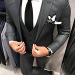 Dark Charcoal 3 Piece Suit in 2020 | Grey suit wedding, Charcoal .