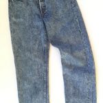 Vtg USA Levis 701 Acid Wash Jeans 29x32 Act 28x29 Womens High Rise .