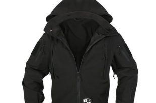 Black Tactical Jacket | Winter Coat | All Weather Jacket - SA Te
