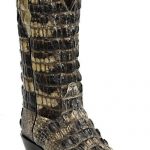 Alligator Boots | Black Jack Boots Natural Hornback Alligator .