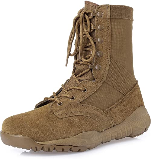 Amazon.com: KaiFeng Mens Military Boots Tactical Army Boots: Sho