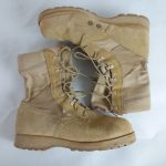 Belleville Shoes | Desert Tan Warm Weather Us Army Boots 9 Xw .