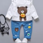 Baby Boy Clothes Winter Cartoon Clothing Set Long sleeves Leisure .