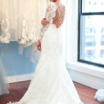 7 Pretty lace backless wedding dresses gowns
