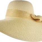 DRONGO Beach Hat for Women, Foldable Sun Hat Floppy Wide Brim .