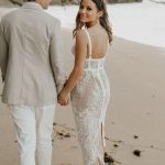 35 Beach Wedding Dresses Perfect for a Seaside Ceremo