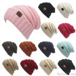 Women's Knit Beanie Hats Toasty Beanie Warm Wool Knit CC Hat .