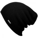 Mens Slouchy Beanie - The Forte - Black Beanie Hat - King and .