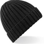Amazon.com: Beechfield Unisex Winter Chunky Ribbed Beanie Hat (One .