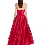 Amazon.com: Betsy & Adam Women's Strapless Ball Gown: Clothi