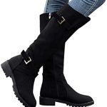 Amazon.com: Cenglings Women mid-Calf Boots Winter, Womens Knee .