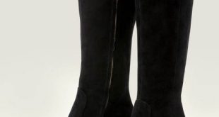 Kenton Knee High Boots - Black | Boden