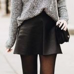 42 Best Black leather skirt outfits images | Black leather skirts .