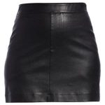 Helmut Lang - Stretch Leather Mini Skirt - saks.c