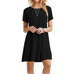 Black Tee Shirt Dress: Amazon.c