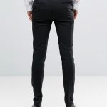 ASOS 2 Pack Super Skinny Pants In Black And Charcoal SAVE | AS
