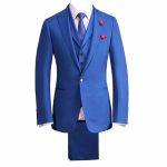 Dormeuil Royal Blue Suit - The Bespoke Cl
