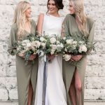 2018 Boho Bridesmaid Dresses,Chiffon A-line Bridesmaid Dress .