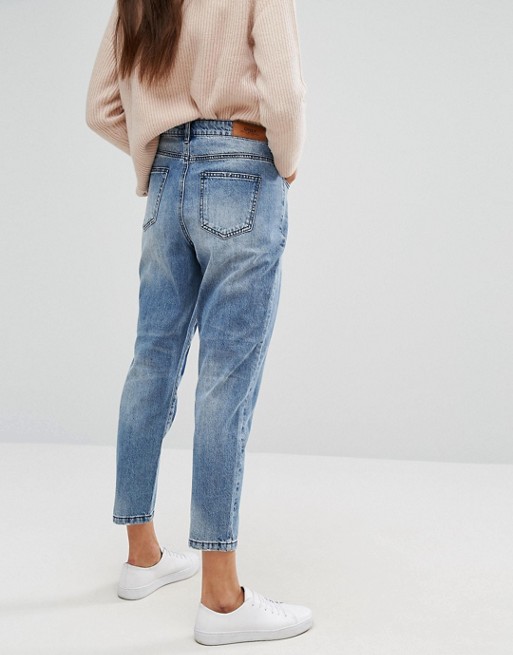 Only Tonni Boyfriend Jean with Patch Detail | AS