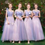 Affordable Classy Lavender Bridesmaid Dresses 2019 A-Line .
