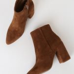 Steve Madden Therese - Brown Ankle Boots - Pointed-Toe Booti