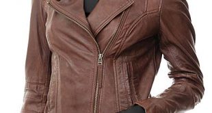 Peggy Biker Jacket Women | Brown Leather Jack
