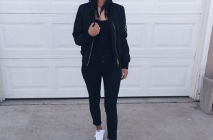 Casual all black outfit with baseball cap | Outfits with hats .