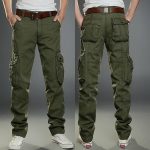 Men's Combat Cotton Cargo Pants Military Camouflage Camo Trousers .