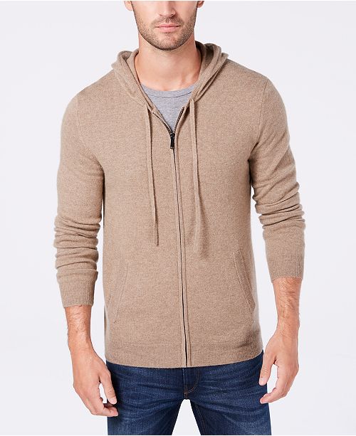 Tasso Elba Men's Cashmere Hoodie, Created for Macy's & Reviews .