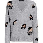 360 Cashmere - Heidi Leopard Skull Cashmere Sweater - saks.c