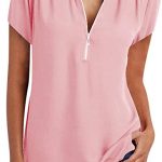 Amazon.com: Clearance! Womens Plus Size Casual Tops Shirt Ladies V .