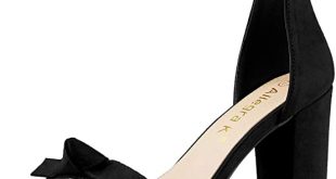 Amazon.com | Allegra K Women's Chunky Heels Ankle Strap Sandals .