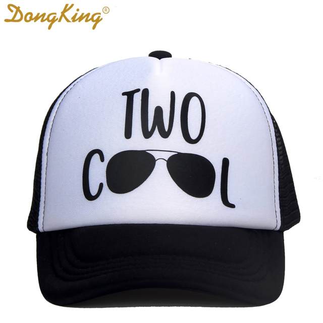 DongKing Kids Birthday Trucker Hat Two Cool Baby Trucker Caps Cool .