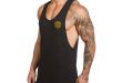 2019 2019 New Tight Fitting Men'S Sports Vests Male Fitness Body .