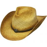 Men's Straw Raffia Cowboy Hats - Henschel Hiker H