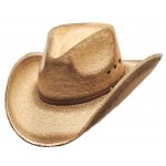 Western Pinch Front Straw Cowboy Hat For Men CL115WOJ3