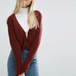 ASOS Cropped Cardigan with V Neck | AS